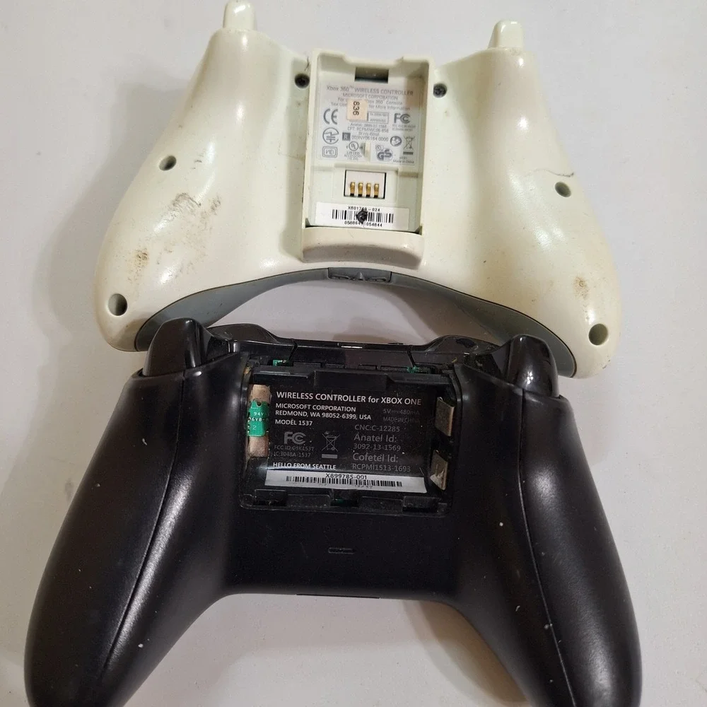 Xbox 360 Wireless Controller White  Xbox One Dishonored 2 Controller Parts Repai